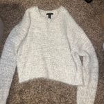 Forever 21 Fluffy Gray Sweater Photo 0