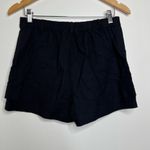 Love Tree  Black Cotton Shorts Patch Pockets Size Large 2.5” Inseam Photo 3
