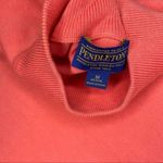Pendleton  long sleeve sweater salmon high neck turtleneck shirt size medium peti Photo 2