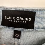 Black Orchid  Skinny Jeans Womens 25 Mid  Rise Light Blue‎ Denim Photo 12