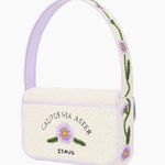 Staud Staud Tommy Beaded Shoulder Bag in California Aster White Photo 1