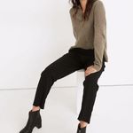 Madewell Black Drapey Drawstring Paperbag Pants 10 Photo 2