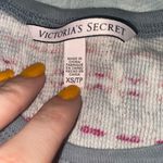 Victoria's Secret pink and gray thermal pajama set Photo 3