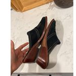 Patricia Nash  Battishta Western Mules Black suede bohemian NFR rodeo size 7.5 Photo 5