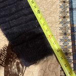 Trucloth Womens Striped Fuzzy Eyelash Knit Cardigan Sweater Sz L Black Size L Photo 9