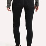 AGOLDE Sophie Mid Rise Skinny Ankle Jean in Black Photo 2