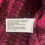 Knox Rose sweater Magenta Pink stripe longsleeve crew holiday top new size small Photo 3