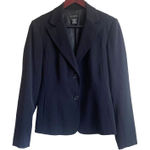 Rafaella Jacket Women Blazer 6 Black Collared Pockets Classic Workwear Office Photo 0