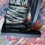 Toms  Nepal Black Suede Textile Womens Boots Photo 1