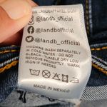 Lucky and Blessed Dark Wash High Rise Lace Inset Western Flare Jeans Size 12 Photo 7