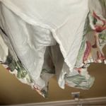 Rails Floral Print Drawstring Tie Linen Dress, Size Large Tropical Resortwear Photo 4