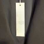 Drew NWT Midas Faux Leather Elbow Patch Blazer Jacket Women's Small Black Career Photo 5