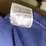 Tessori Josephina Navy Blue Pleated High Waist A Photo 8