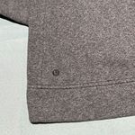 Lululemon Healthy Heart Coco Pique Grey Hooded Pullover Size 6 D28 Photo 5