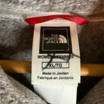 The North Face Crescent Shawl Toggle Button Sweater Women's Size XL Gray Photo 1