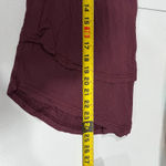 Latched Mama Burgundy Boyfriend Breastfeeding Nursing Tshirt VNeck Small *PLAY* Purple Photo 5