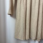 ZARA NWT  Light Cream Beige Mini A-line Cottagecore Dress Size Medium Photo 3