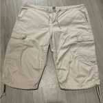 prAna  Off-White Cargo Shorts Photo 0