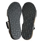 Naot Pamela Snake Skin Print Silver Metallic Leather Sandals Women’s 36 US 5 Photo 6