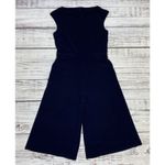 Ralph Lauren  BLUE CAP SLEEVE ONE PIECE PANT JUMPSUIT CULOTTE CROP‎ SZ 2 Photo 6