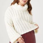 Forever 21 NWT Cream Turtleneck Sweater 1x Photo 0