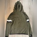 PINK - Victoria's Secret  Olive Green Hoodie Jacket sweatshirt Photo 1