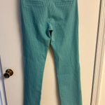 Betabrand NWOT  Pull On Dress Pant Yoga Pants Pinstripe‎ Blue Boot Cut Size S Photo 2