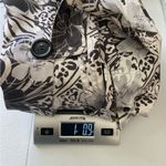 Vertigo Paris women’s gray cream peacoat belted half sleeve coat medium Photo 8