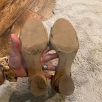 Vince Camuto Jacon Sandal Size 8 Womens Champagne Metallic Ankle Strap Block Photo 5