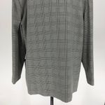 Houndstooth 80’s Vintage Haberdashery Lined Black White Blue Blazer Long Sleeve Photo 7