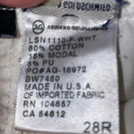 AG Adriano Goldschmied ADRIANO GOLDSCHMIED AG Maternity Pea in the Pod white soft stretchy NEW size 28 Photo 4