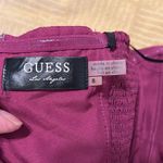 Guess LA size 8 strapless sheer lined purple dress with full skirt EUC Purple Photo 10