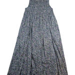 Laura Ashley GB Floral Cotton Sleeveless Maxi Dress – USA 4 VTG Photo 0