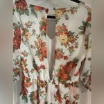 Stylish Derby Floral Romper – Maxi Length with Shorts, Women’s M Red Size M Photo 5