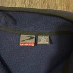 Vintage Navy Blue Fleece Quarter Zip Size L Photo 1