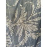 Zenobia Hawaiian Graphic Dot Art Tropical Leaves Sheer Dolman Sleeve Cardigan 2X Photo 4