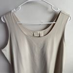 Chico's NWT  Cement Microfiber Basic Knit Contemporary Tank Top Photo 4