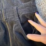 American Eagle Corduroy Mini Black Dress Photo 7