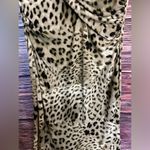 Vince Camuto Leopard Print Dress Low-Cut Chest, Sleeveless. Size Medium. Photo 6
