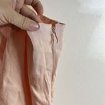 Antonio Melani Sleeveless Dress 55% Linen Multi Layer Ruffle Pink Sz 12 L Photo 3