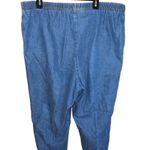 Koret City Blues cotton blend denim pull on pants size 20W Blue Photo 3