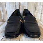 Easy Spirit  Women's Anti-Gravity Navy Leather Loafers with Gold Accents Size 8 Photo 4