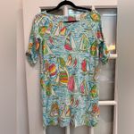 Lilly Pulitzer Camie Dress U Gotta Regatta Sailboat Print Pullover Size XS Photo 11