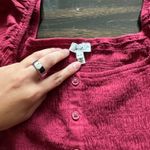 Aerie  Smocked Puff Sleeve Top Photo 4