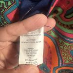 XOXO - BRIGHT BOLD GROOVY PAISLEY FLORAL PRINT LONG SLEEVE DRESS - SZ M Photo 5