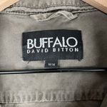 Buffalo David Bitton  Military Utility Jacket Women’s M Green Y2K Twilight Grunge Photo 4