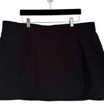 Lands' End BlackTennis Athletic Skorts Skirt Built In Shorts Size XL Photo 0
