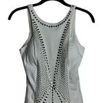 Bebe  Addiction Bodycon Mini Dress Studded Y2K Club Wear Party Size XS Photo 2