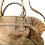 Michael Kors  Satchel Crossbody Bag Ostrich‎ Leather Designer Purse Handbag Photo 5