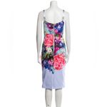 Ted Baker Authentic Emore Bodycon Dress in Focus Bouquet Print Midi Size Small Photo 3